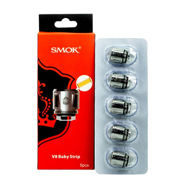 SMOK TFV8 Baby Coils Baby Strip 0.15ohm  (5-Pack) with packaging