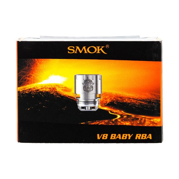 SMOK TFV8 Baby Coils RBA (5-Pack) with packaging
