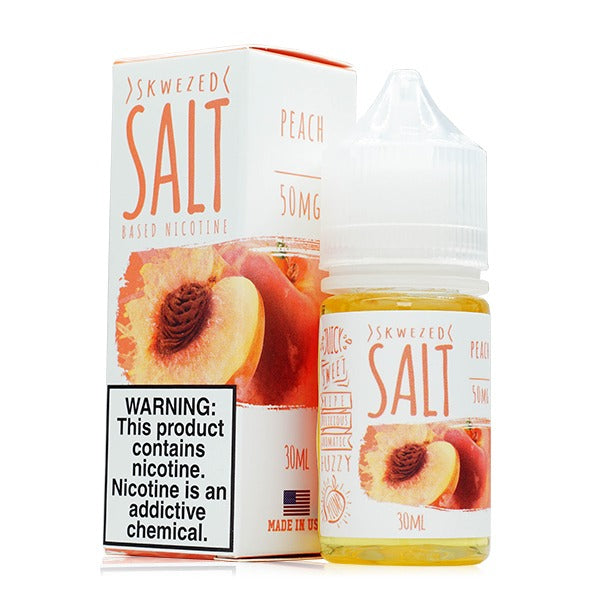 Peach by Skwezed Salt Series 30mL with Packaging
