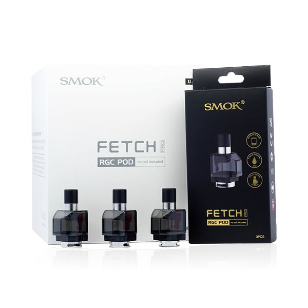 SMOK Fetch Pro Pods 3-Pack rgc pod with packaging