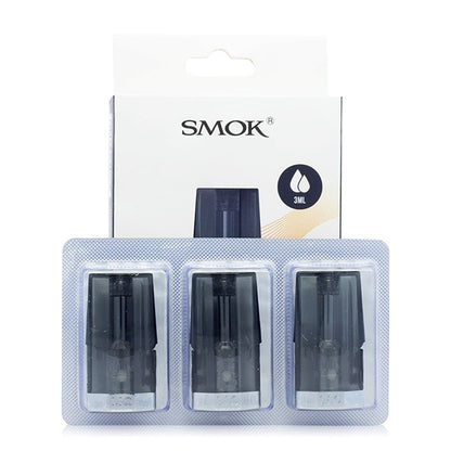 SMOK Nfix Pods 3-Pack dc 0.8ohm with packaging