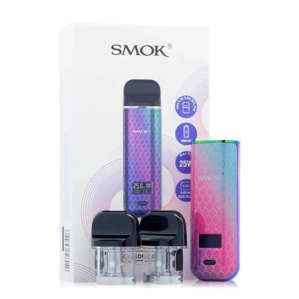 SMOK Novo X Pod System Kit 25w All Parts with Packaging