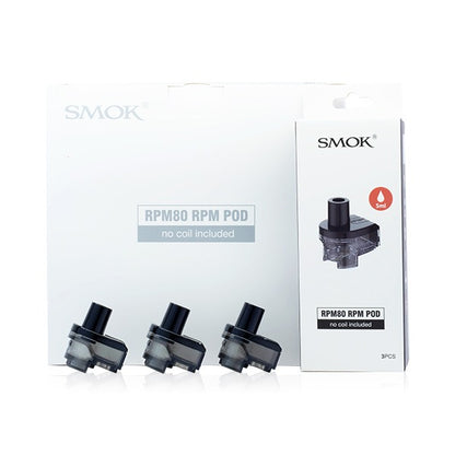 SMOK RPM80 Pods | 3-Pack | 2mL (EU-Edition) Rpm with packaging