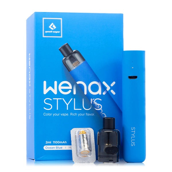 GeekVape Wenax Stylus Kit All Parts with Packaging