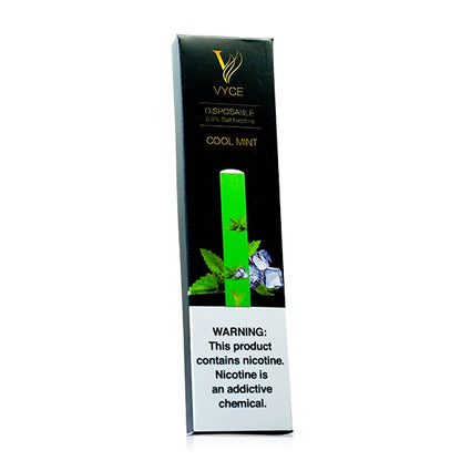 Vyce Disposable | 250 Puffs | 1.3mL Cool Mint Packaging