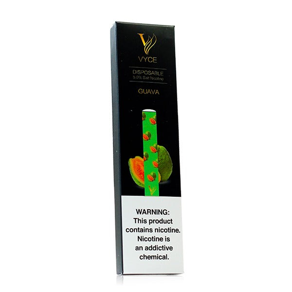 Vyce Disposable | 250 Puffs | 1.3mL Guava Packaging