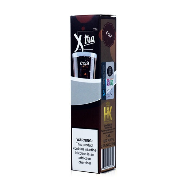 XTRA Disposable | 1500 Puffs | 5mL Cola Packaging