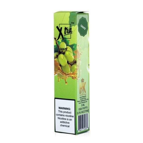 XTRA Disposable | 1500 Puffs | 5mL Grape Packaging