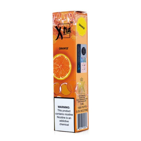 XTRA Disposable | 1500 Puffs | 5mL Orange Packaging