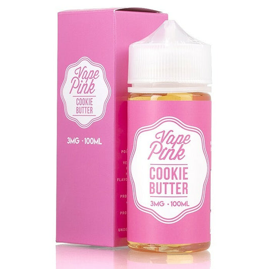 Cookie Butter by Vape Pink Series 100mL with Packaging