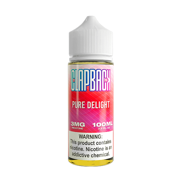 Pure Delight by Saveurvape - ClapBack TF-Nic Series 100mL Bottle