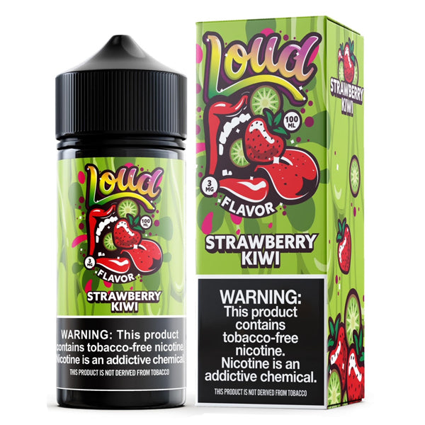 Strawberry Kiwi by Loud TFN Series 100mL with Packaging