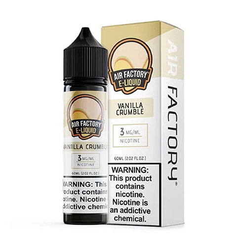 Vanilla Crumble | Air Factory | 60mL with Packaging