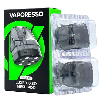 Vaporesso LUXE X Replacement Pod 0.8 ohm with packaging