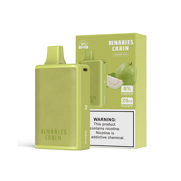 HorizonTech – Binaries Cabin Disposable | 10,000 puffs | 20mL Guava Ice with Packaging