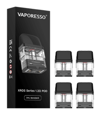 Vaporesso XROS Pod Series 4-Pack 1.2 ohm with packaging