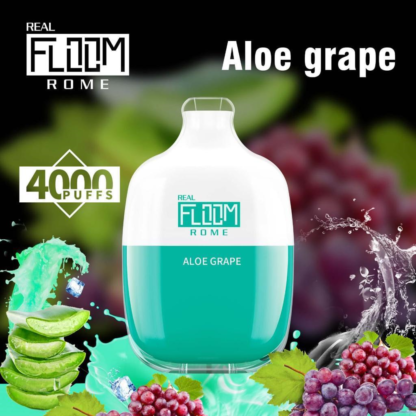 Floom Rome Disposable | 4000 Puffs | 10mL Aloe Grape