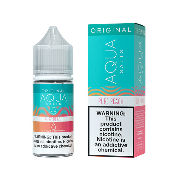 Pure Peach by Aqua Salts Series 30mL with Packaging