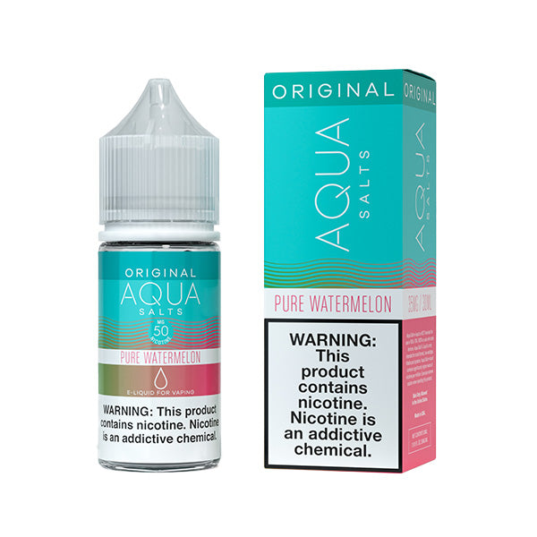 Pure Watermelon by Aqua Salts Series 30mL with Packaging