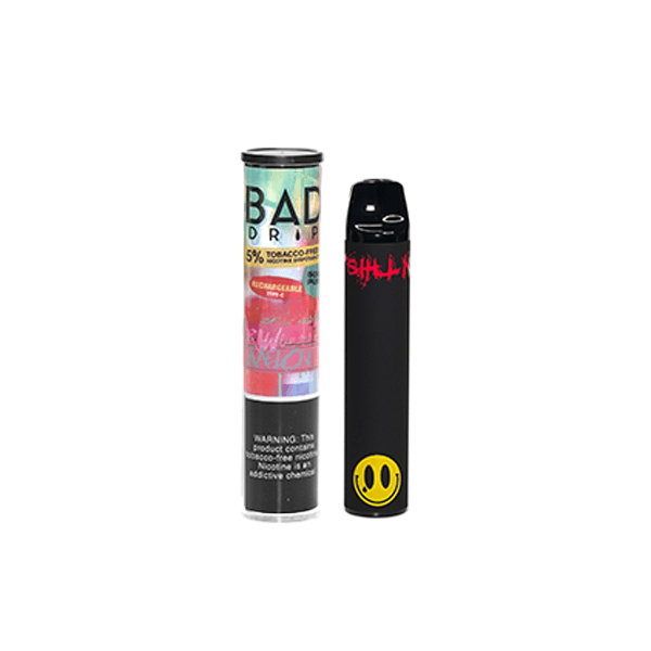 Bad Drip TF-Nic Disposable | 5000 Puffs | 10mL Rawberry Melon with Packaging