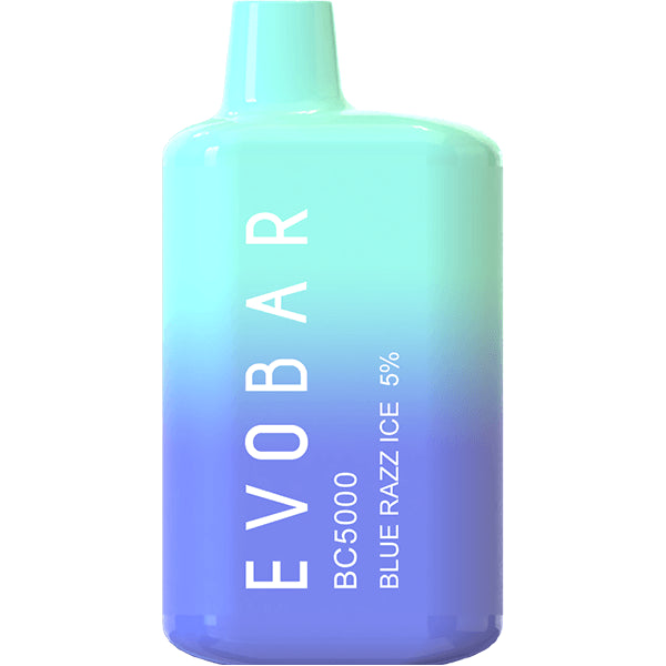 Evo Bar Disposable ET/BC5000 | 5000 Puff | 13mL | 5% Blue Razz Ice
