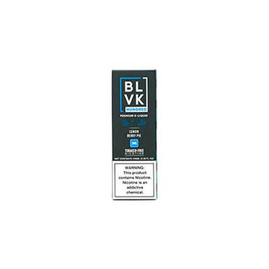 Bluerazz Lemon by BLVK TF-Nic Series 100mL Packaging