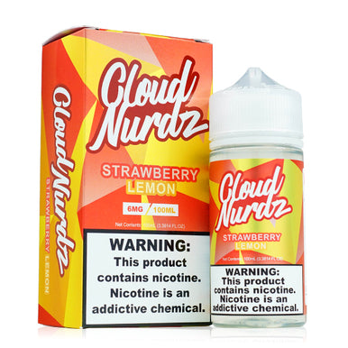 Strawberry Lemon by Cloud Nurdz TFN E-Liquid | 100mL with Packaging