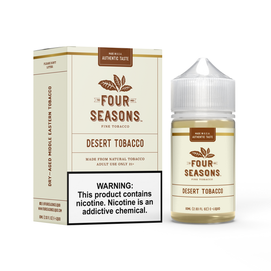 Desert Tobacco by Four Seasons 60mL with Packaging