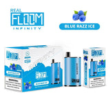 Floom Infinity Disposable | 4000 Puffs | 10mL Blue Razz Ice with Packaging