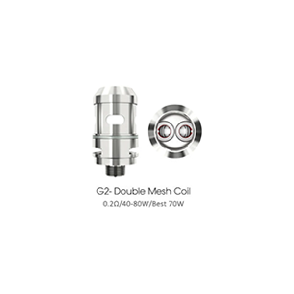 FreeMax Gemm Disposable Mesh Tanks 2 Pack g2 Double Mesh Coil 0.2ohm