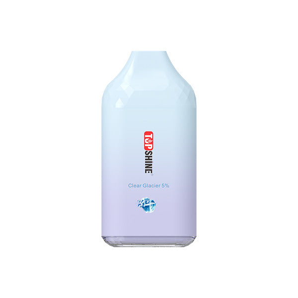 Topshine Disposable Seraph Ultra | 6500 Puffs | 14mL | 5% Clear Glacier