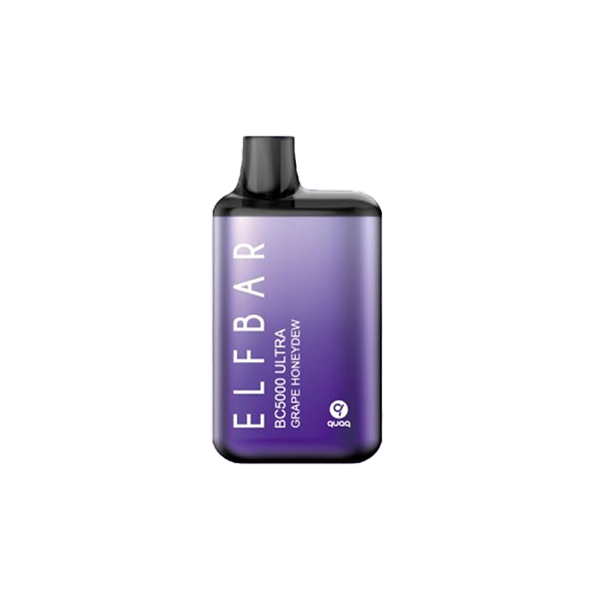 Elf Bar BC5000 Ultra Disposable | 5000 Puffs | 13mL | 4% Grape honeydew