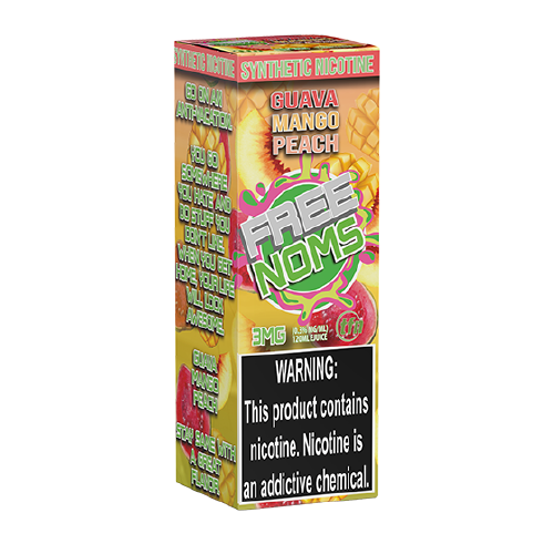 Guava Peach Mango Cream by Freenoms TF-Nic Series 120mL Packaging