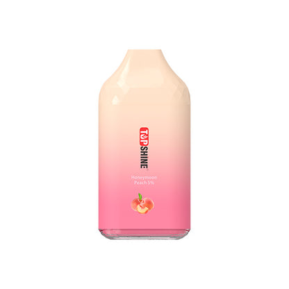 Topshine Disposable Seraph Ultra | 6500 Puffs | 14mL | 5% Honeymoon Peach