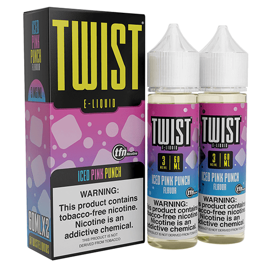 Iced Pink Punch by Twist TFN Series (x2 60mL) with Packaging