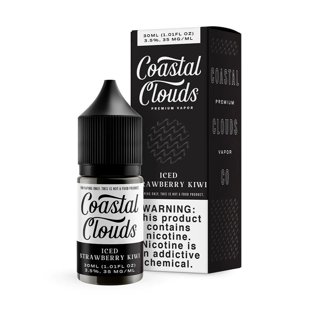 Iced Strawberry Kiwi by Coastal Clouds Salt 30mL with Packaging