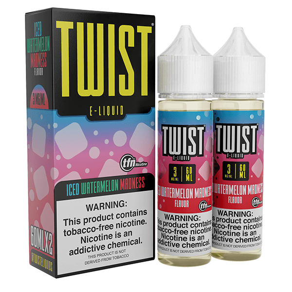 Red 0 ° (Ice Watermelon Madness) by Twist TFN Series (x2 60mL) with Packaging