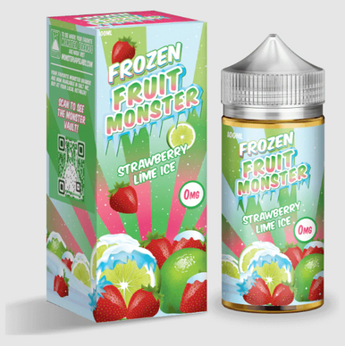Strawberry Lime Ice by Fruit Monster 100mL with Packaging