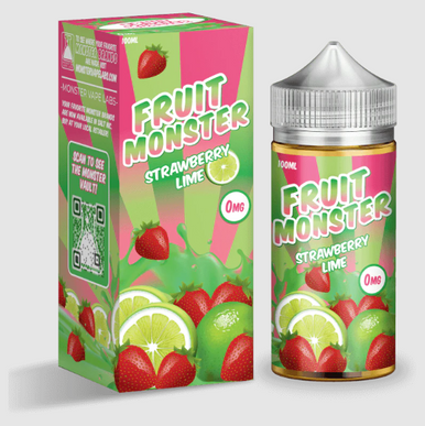 Strawberry Lime by Fruit Monster 100mL with Packaging