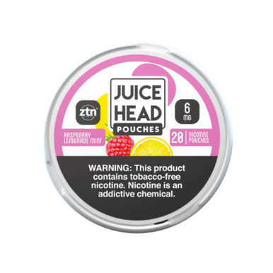 Raspberry Lemonade Mint by Juice Head ZTN Pouches 5-Cans