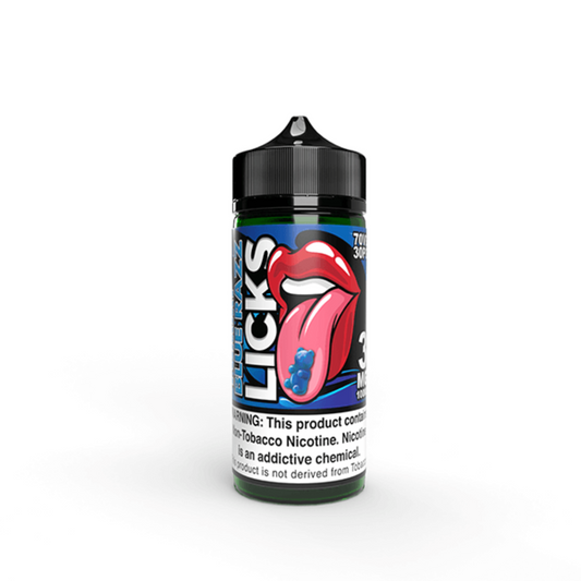 Yummi Blue Raspberry by Juice Roll Upz – Licks TF-Nic Series 100mL Bottle