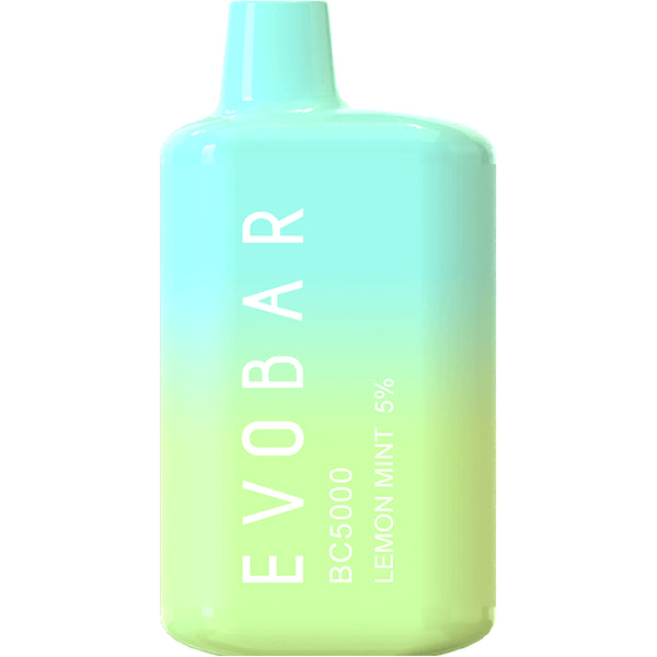Evo Bar Disposable ET/BC5000 | 5000 Puff | 13mL | 5% Lemon Mint