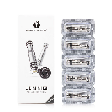 Lost Vape UB Mini Replacement Coils 5-pack S1 with Packaging