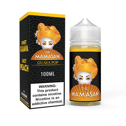 Guava Pop by The Mamasan 100ml with Packaging