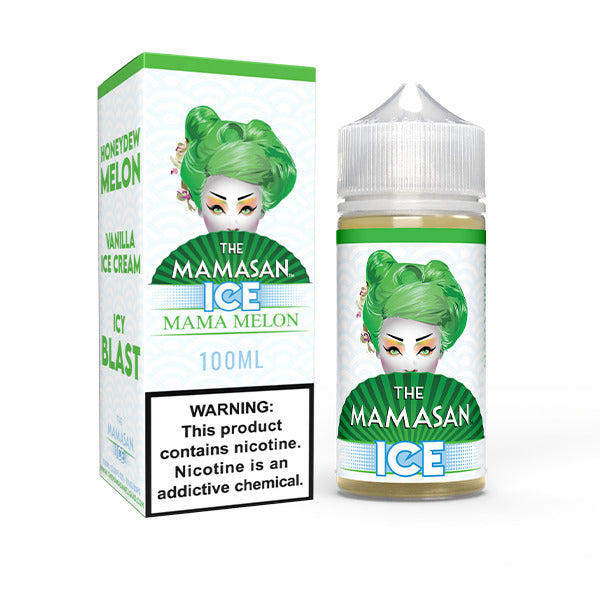 Mama Melon Ice by The Mamasan 100mL with Packaging