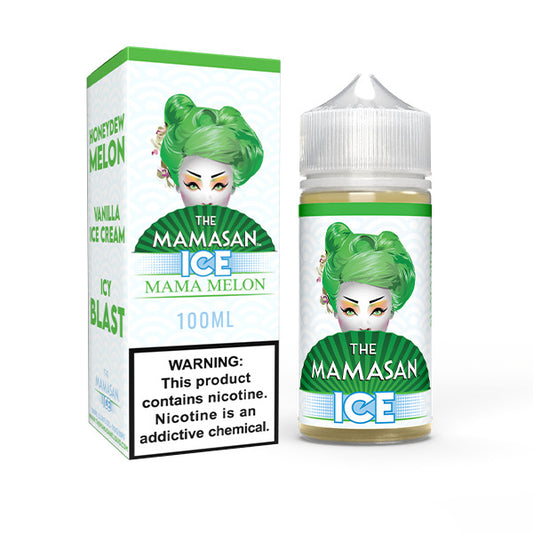 Mama Melon Ice by The Mamasan 100mL with Packaging