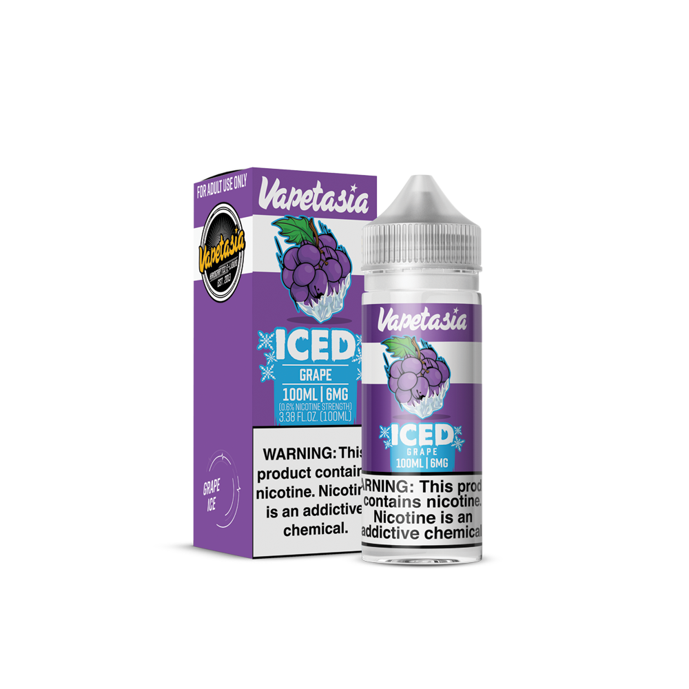 Killer Fruits Iced Grape by Vapetasia Series 100mL with Packaging