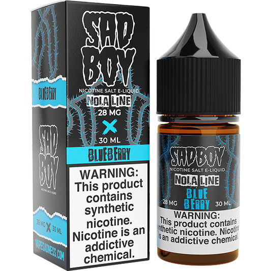 Nola Blueberry by Sadboy Salt Series 30mL with Packaging