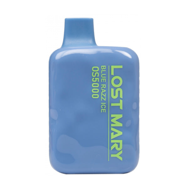 Lost Mary by Elf Bar OS5000 Disposable 5000 Puff 10mL 0mg-50mg Blue Razz Ice