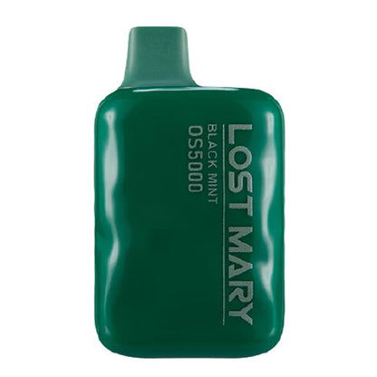 Lost Mary by Elf Bar OS5000 Disposable 5000 Puff 10mL 0mg-50mg Black Mint